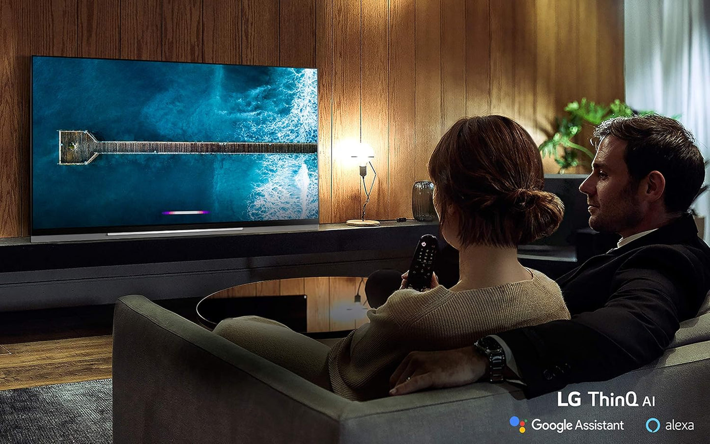 LG OLED65E9PUA 65" 4K HDR Smart OLED TV Home Theater Bundle