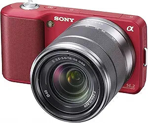 Sony NEX-3KR 14MP Live View HD Camera Kit