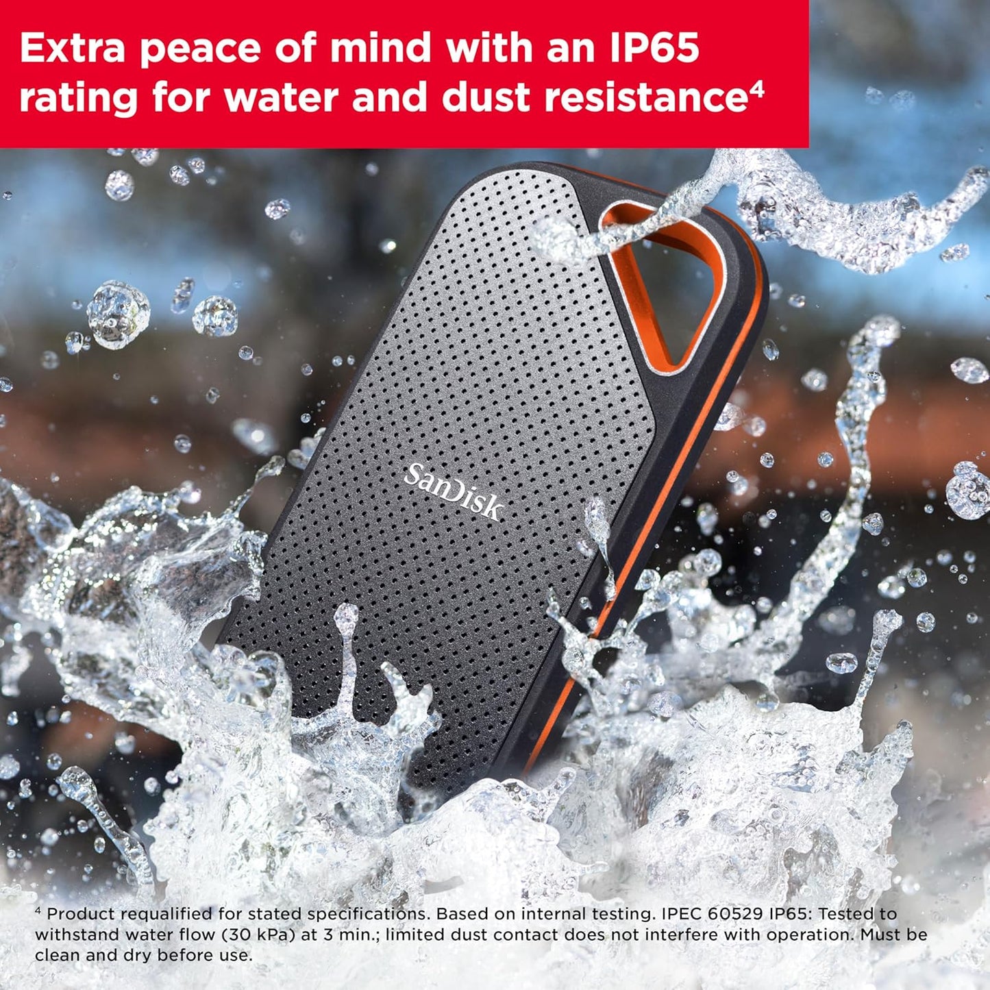 SanDisk SDSSDE81 1TB Extreme PRO Portable SSD USB-C