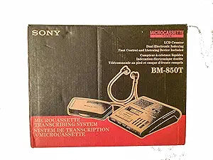 Sony Bm-850 Bm850 Microcassette Transcription Machine