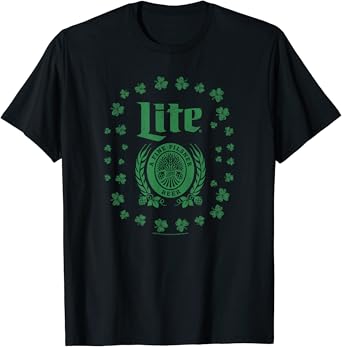 Miller Lite St. Patrick's Pilsner Beer T-Shirt — main product image