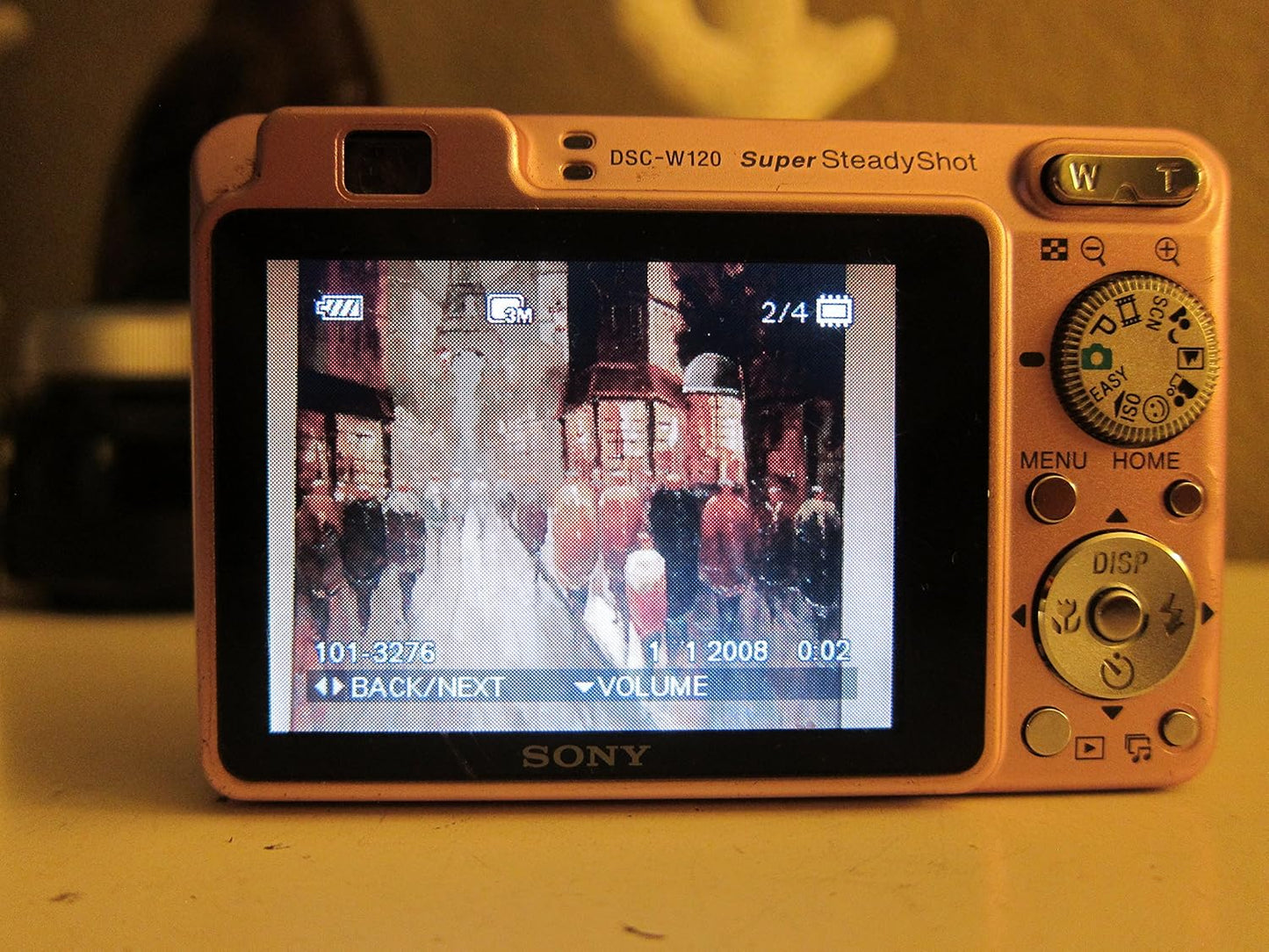Sony DSCW120/P Cybershot 7.2MP Digital Camera (Pink)