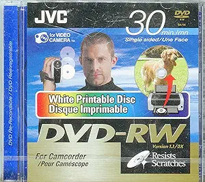 JVC vdw-14dup Mini DVD-RW Camcorder Disc 2-Pack — main product image