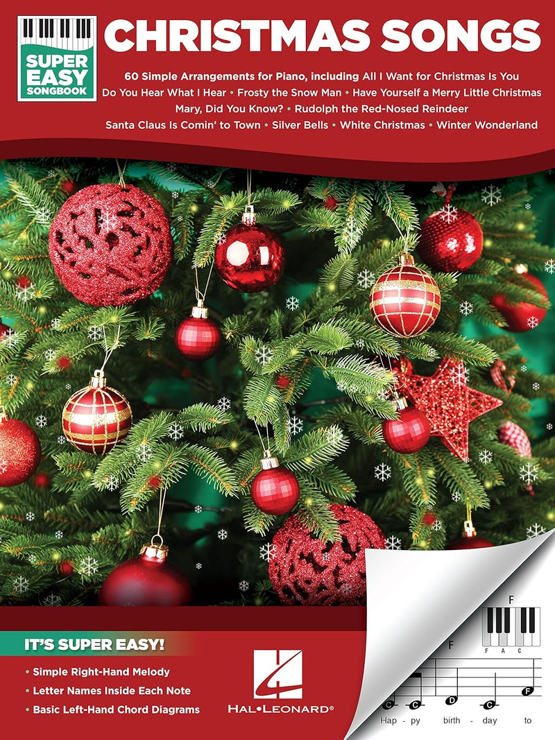 Hal Leonard Christmas Songs Super Easy Songbook — main product image