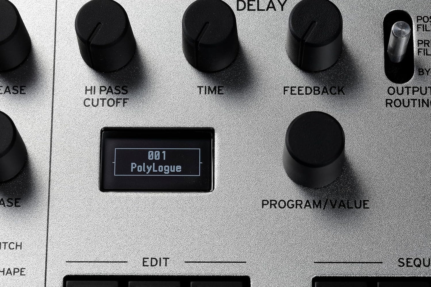 Korg MINILOGUE 4-Voice Analog Synth with Presets