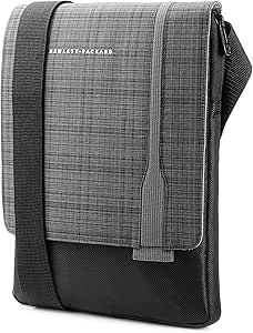 HP F7Z97AA UltraSlim Tablet Sling Bag Gray Black — main product image