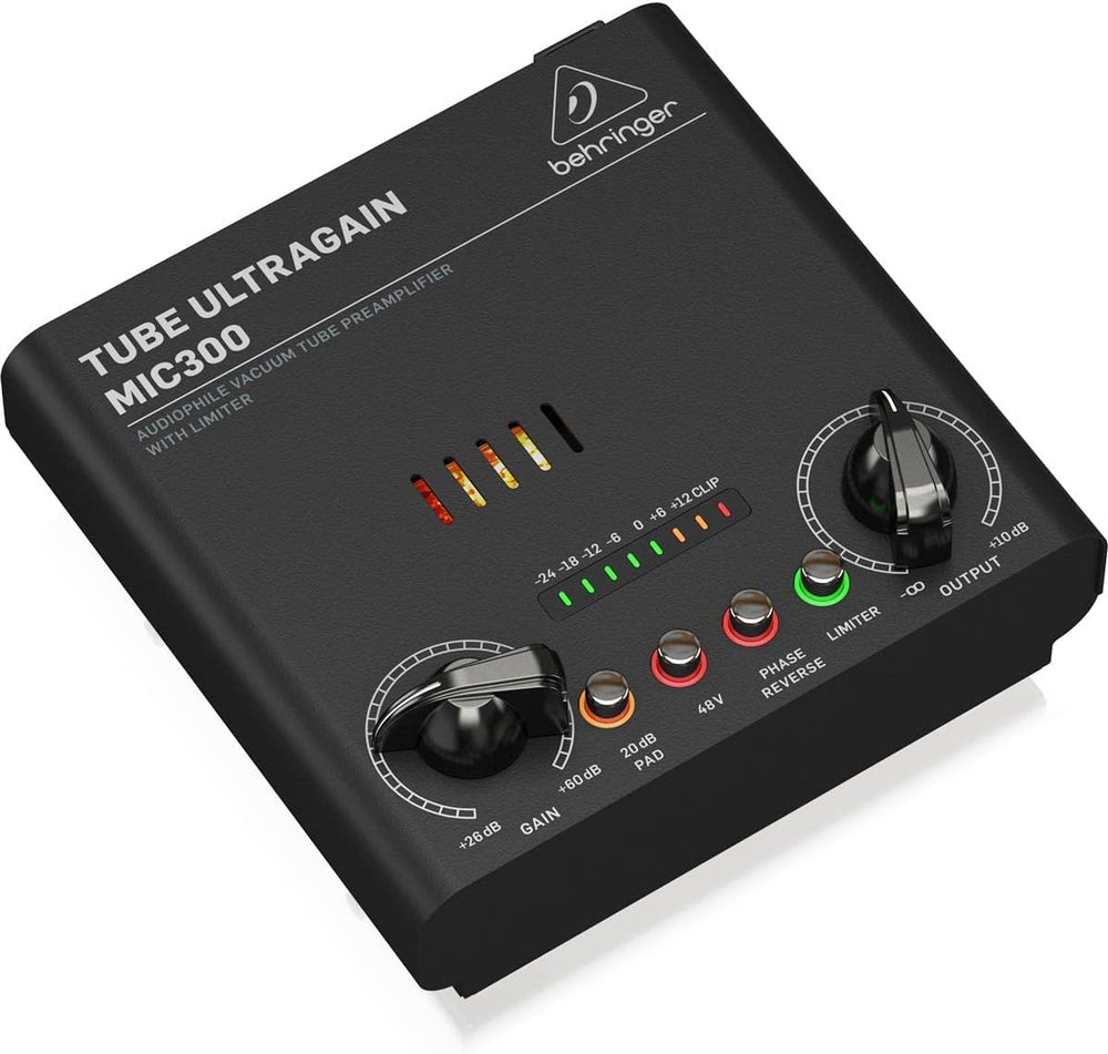 Behringer MIC300 Tube Ultragain — Editorial Review