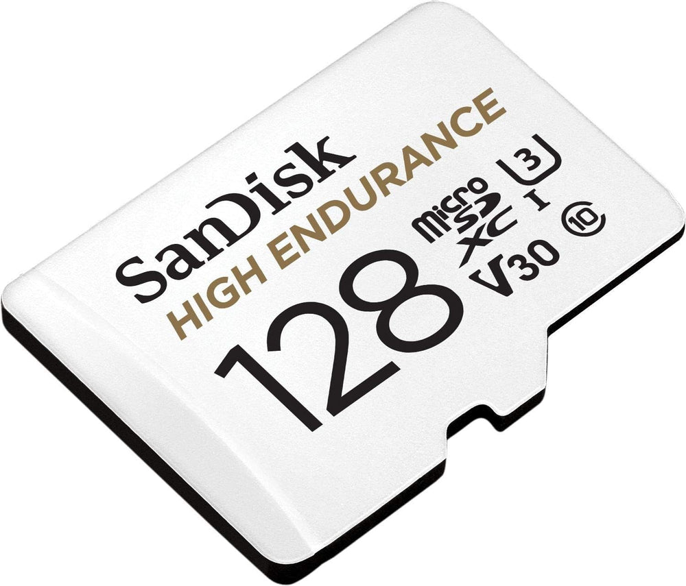 SanDisk High Endurance 128GB — Built for 24/7 Recording