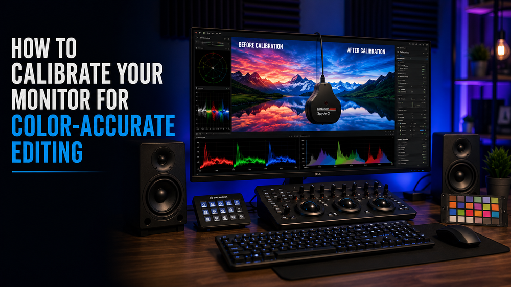 How to Calibrate Your Monitor for Color-Accurate Editing
