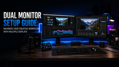 Dual Monitor Setup Guide: Maximize Your Creative Workflow with Multiple Displays