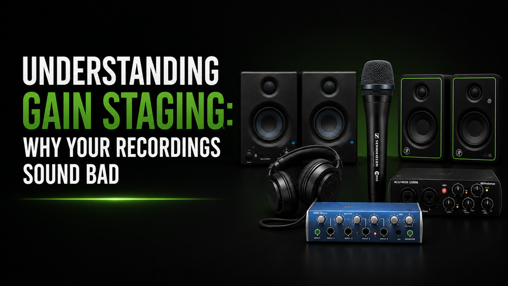 Understanding Gain Staging: Why Your Recordings Sound Bad
