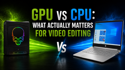 GPU vs CPU: What Actually Matters for Video Editing