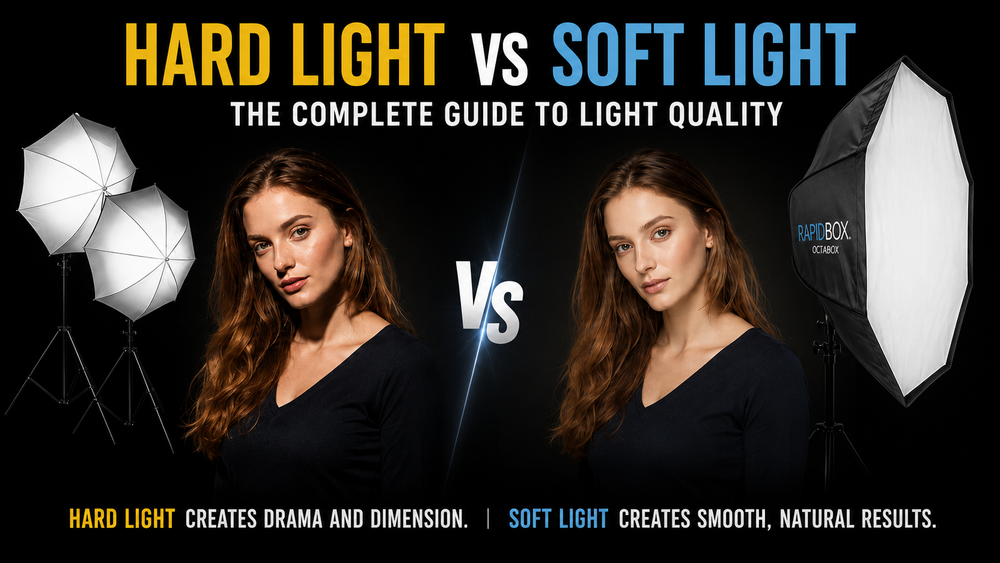 Hard Light vs Soft Light: The Complete Guide to Light Quality