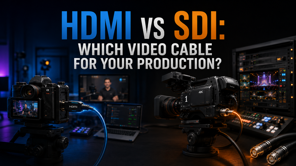 HDMI vs SDI: Which Video Cable for Your Production