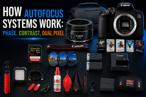 How Autofocus Systems Work: Phase, Contrast, Dual Pixel