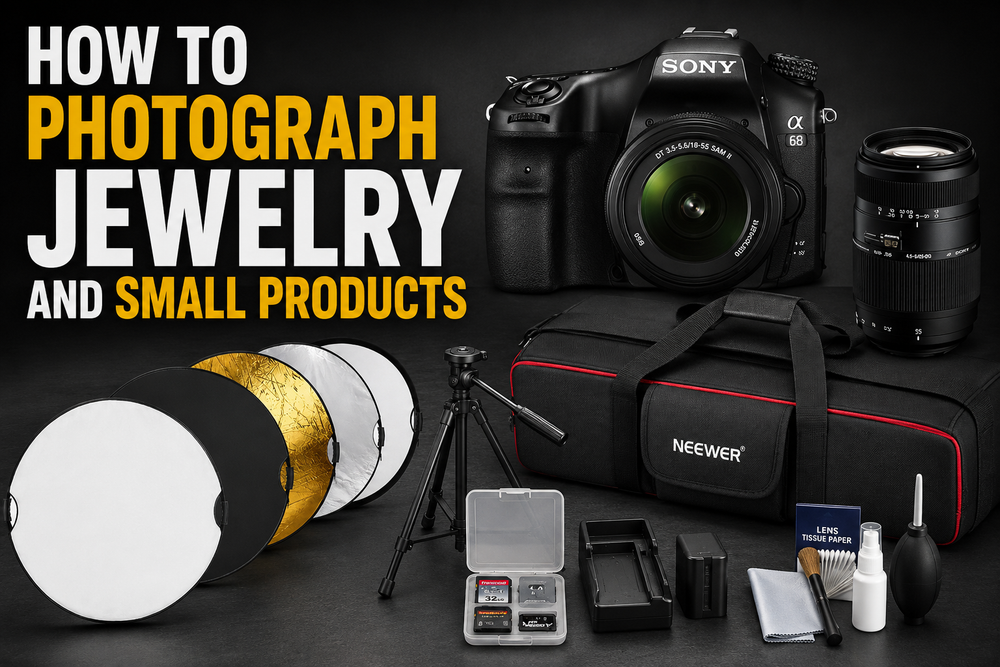 How to Photograph Jewelry and Small Products