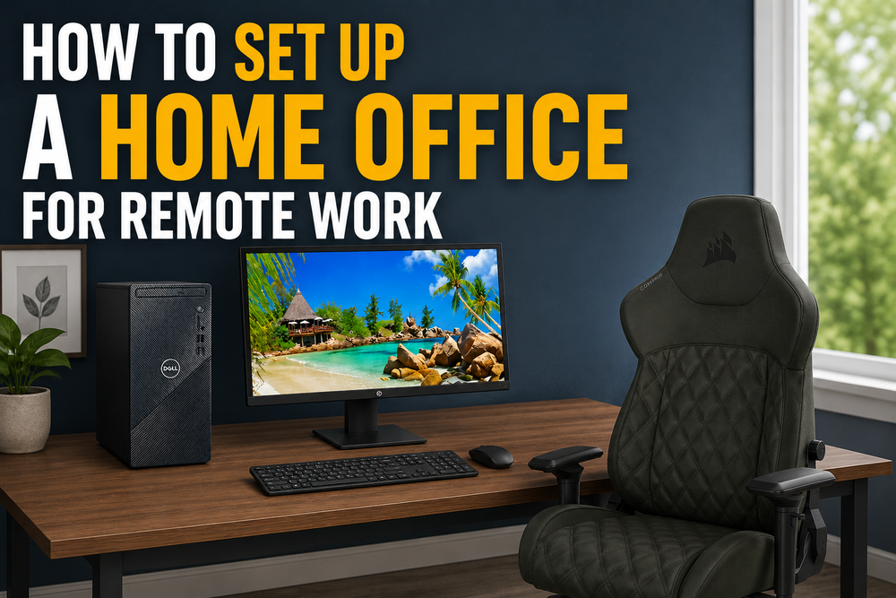 How to Set Up a Home Office for Remote Work