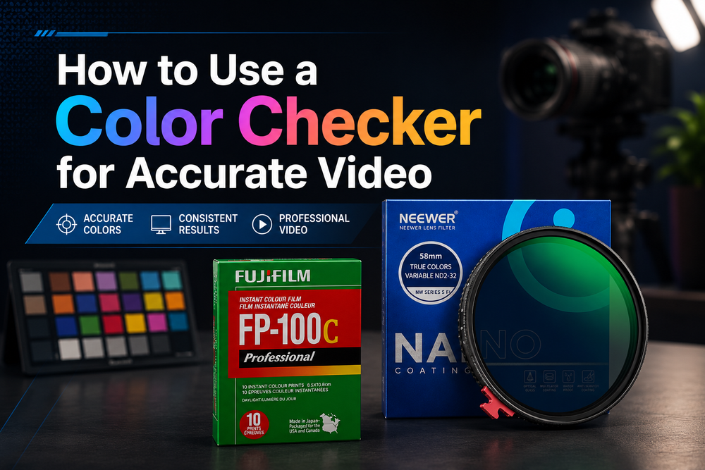 How to Use a Color Checker for Accurate Video