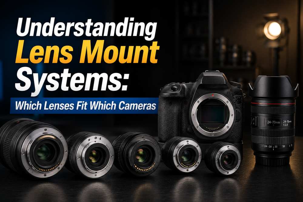 Understanding Lens Mount Systems: Which Lenses Fit Which Cameras