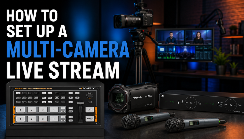 How to Set Up a Multi-Camera Live Stream
