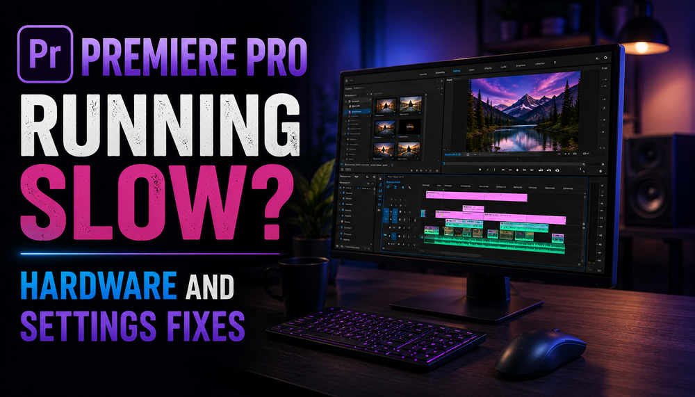 Premiere Pro Running Slow? Hardware and Settings Fixes
