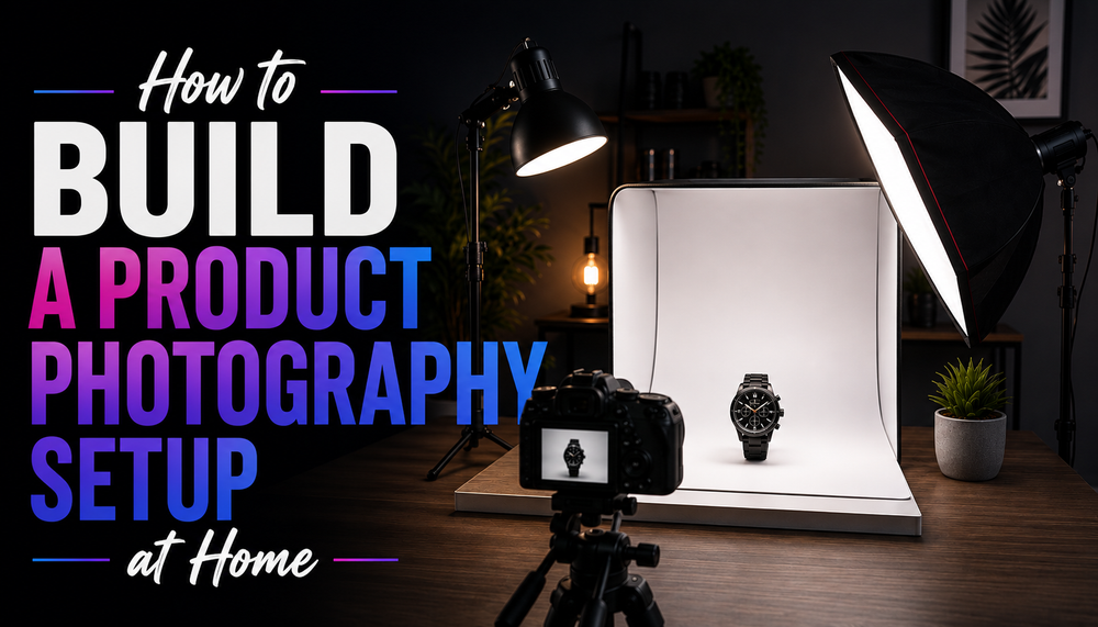 How to Build a Product Photography Setup at Home