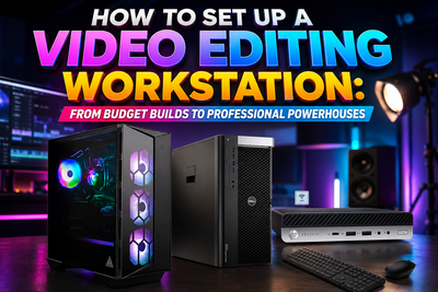 How to Set Up a Video Editing Workstation: From Budget Builds to Professional Powerhouses
