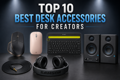 Top 10 Best Desk Accessories for Creators