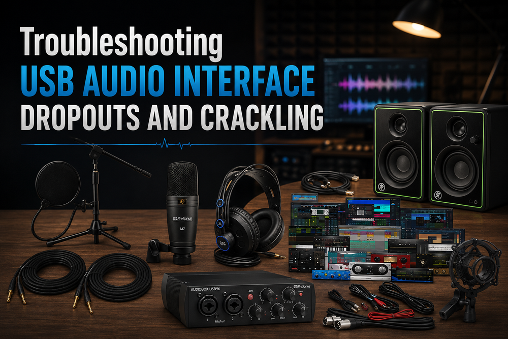 Troubleshooting USB Audio Interface Dropouts and Crackling