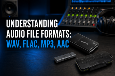 Understanding Audio File Formats: WAV, FLAC, MP3, AAC