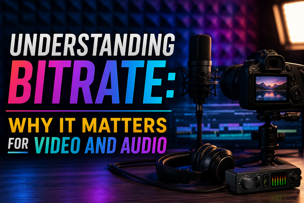 Understanding Bitrate: Why It Matters for Video and Audio