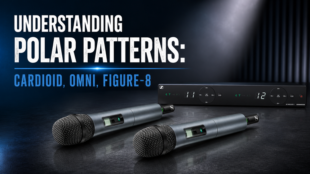 Understanding Polar Patterns: Cardioid, Omni, Figure-8