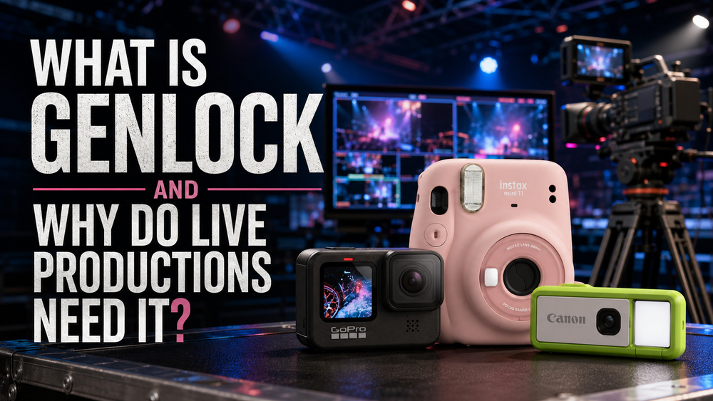 What Is Genlock and Why Do Live Productions Need It?