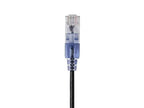 Monoprice Cat6A Patch Ethernet Cable 1ft Blue SlimRun