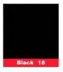 Westcott 5718 10x12 ft Black Backdrop Fabric — main product image