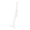 CATIEBYE Flexible Bendable LED Strip Diffuser in Milky White Acrylic