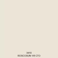 Rosco 3410 Roscosun 1/8 CTO Converts 5500K to 4900K Sheet — main product image