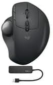 Logitech MX ERGO Wireless Trackball Mouse with USB Hub