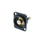 Neutrik RCA Phono Connectors - White/Black (50 Pack)