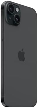 Apple MTXX3LL/A iPhone 15 Plus 256GB Black Unlocked Renewed