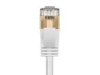 Monoprice 127503 SlimRun Cat6A Ethernet Patch Cable, 10ft White