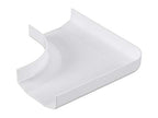 Monoprice 121692 Aluminum Raceway 90-Degree Corner - White