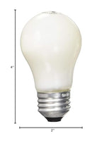 GE P&U 15 Watt A15 Soft White Light Bulb 8 Pack