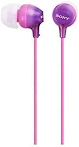 Sony MDREX15LP/V Violet In-Ear Stereo Headphones — main product image