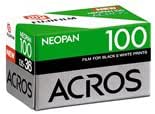 Fujifilm 22000010 Neopan Acros 100 Black/White Film — main product image