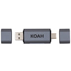 Sony SFG128TT1_K10 128GB UHS-II SD Card Reader Bundle