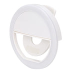 Bewinner Rechargeable Clip-On LED Selfie Fill Light