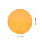 Hemobllo Orange LED Gel Light Filter Sheets