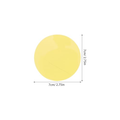 Sosoport Warm Yellow Adhesive Light Filter Gel Sheets — main product image