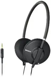 Sony MDR-570LP/BLK Lightweight Stereo Headphones Black — main product image